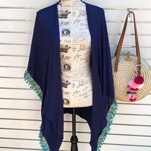 X S O L D X Women’s Pom Pom Cover-Up